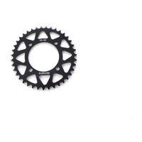 Звезда ведомая аллюминиевая питбайк 420-39T черная SM-PARTS