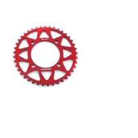 Звезда ведомая аллюминиевая питбайк 420-41T красная SM-PARTS
