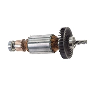 Ротор (Якорь) (L-153 мм, D-35 мм, 4 зуба, наклон влево) BOSCH PKS 40 (Тип 3603CC5000)