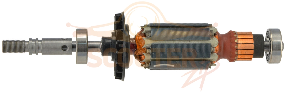 Ротор (Якорь) (L-149 мм, D-25 мм, резьба М7 (шаг 0.6 мм)) BOSCH 2610009848