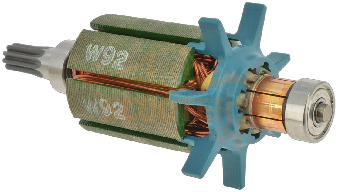 Ротор (Якорь) (L-88.5 мм, D-28 мм, 14 зубов, прямо) для шуруповерта MAKITA BFL120F