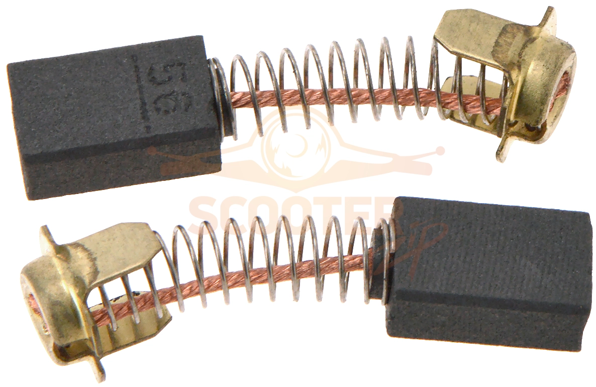 Щетка угольная 7x11x17 (2шт) HITACHI C 6BU, C 6BU2, C 6BU3, C 6BUM, C 6BUY, C 7BU