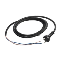Кабель сетевой 2x1.00кв.мм 2.5м прорезиненный (d шнура-8.8мм) Makita 665865-3
