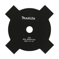 Нож для травы, 4 зуба, d- 230x25,4 мм