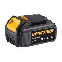 Аккумулятор для DeWALT 18В, 3.0Ач, Li-Ion (аналог DCB 180) 790-298
