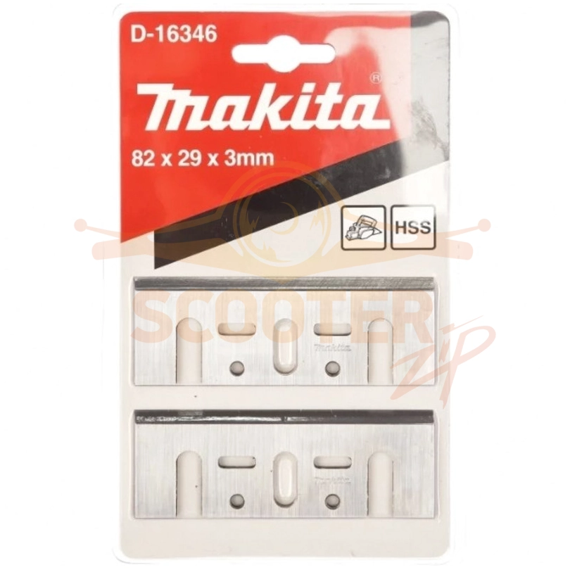 Нож HSS широкий, 82 мм, односторонний для рубанка MAKITA 1902