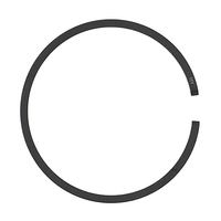 Кольцо поршневое Husqvarna 242, 345, 346 D=42mm толщина 1,5 mm WM