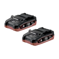 Набор аккумуляторов Metabo 18 В 3.5 Ач LiHD Х 2 шт. (T03460)