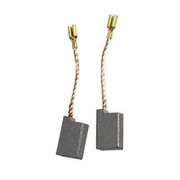 Щетка угольная 6x10x15.5 (2шт) ЗУБР ЗШ-30-1200 Т, ЗШ-П30-1400 ПСТ, ЗШ-П30-1400 ПСТК