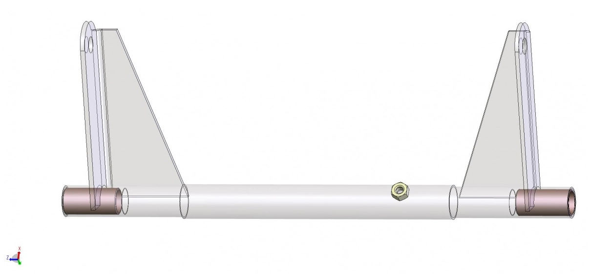 Рычаг L30201280 для снегохода Русская Механика Vector 551/i