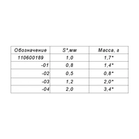 Кольцо регулировочное 110600189-03