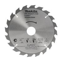 Диск 185x30/16/20x2x20T по дереву Makita