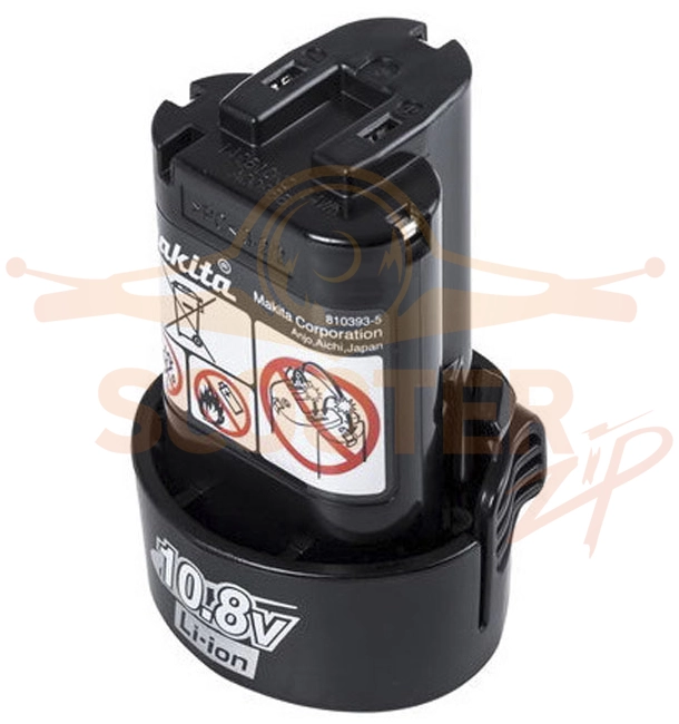 Аккумулятор BL1013 Li-ion 10.8 Вольт, 1,3Ач для шуруповерта MAKITA DF030D