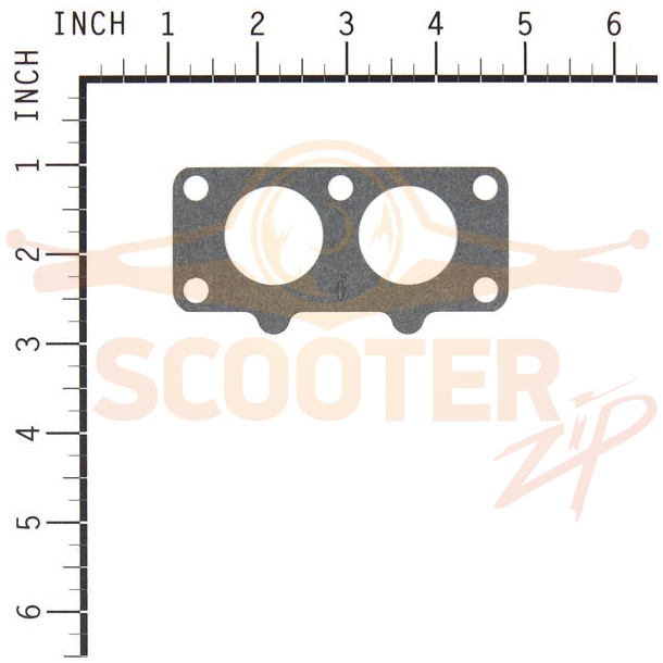 Прокладка впускная для двигателя Briggs & Stratton s/n 406777-0803-E1