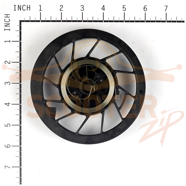 Барабан стартера в сборе для двигателя Briggs & Stratton s/n 12C802-1908-E1