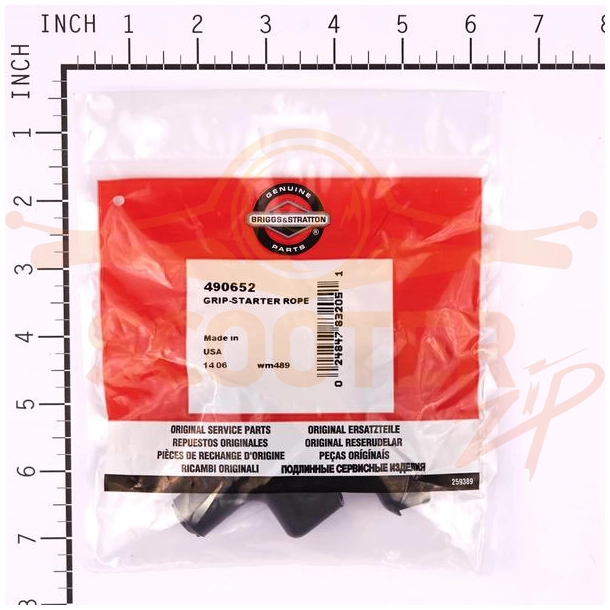 HANDLE, Starter Rope This part replaces 66728. для двигателя Briggs & Stratton s/n 250412-1015-E1