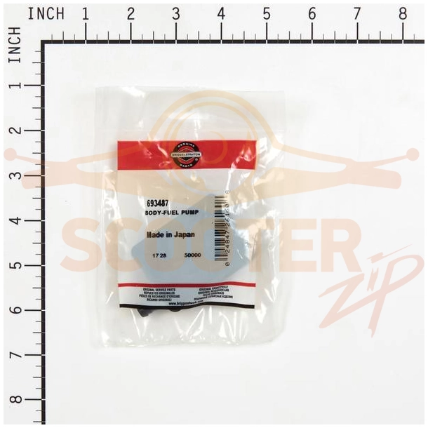 Корпус топливного насоса для двигателя Briggs & Stratton s/n 42E707-2631-E2