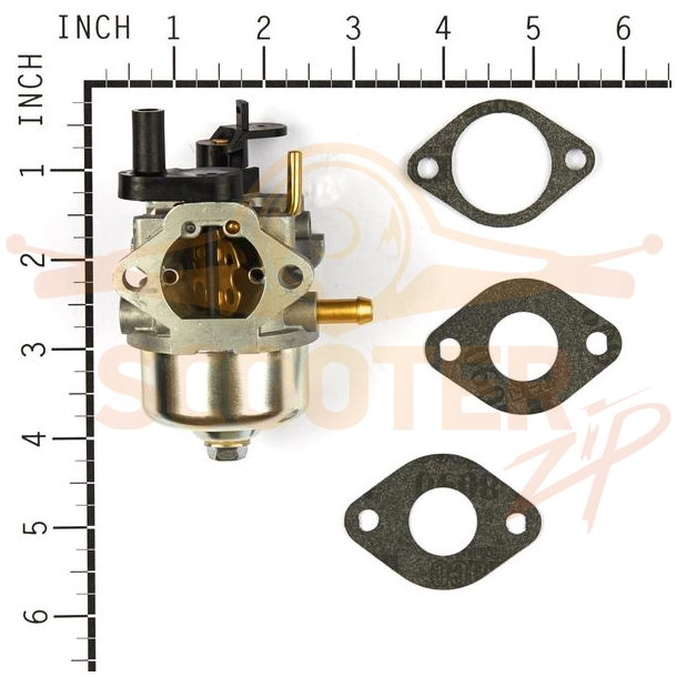 Карбюратор (до s/n 06060700, замена 801233) для двигателя Briggs & Stratton s/n 084232-0121-E8