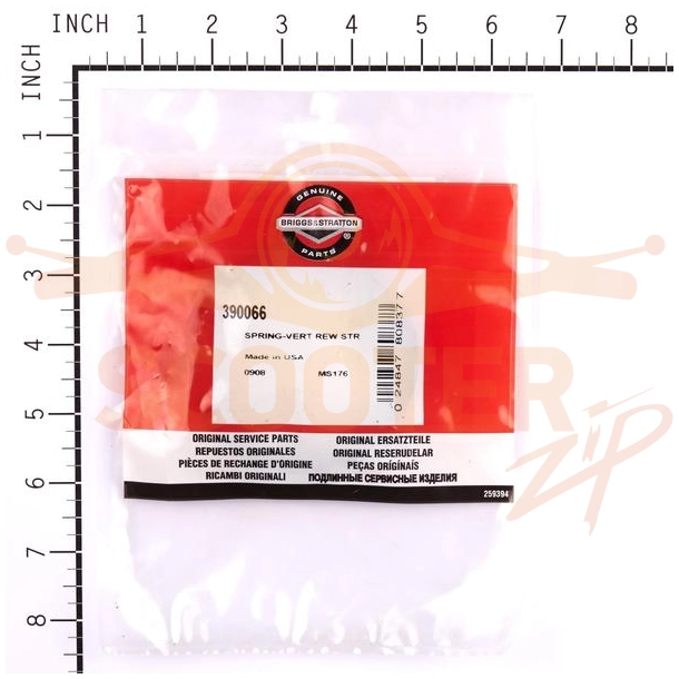 Ручной пружинный стартер для двигателя Briggs & Stratton s/n 092902-5259-01