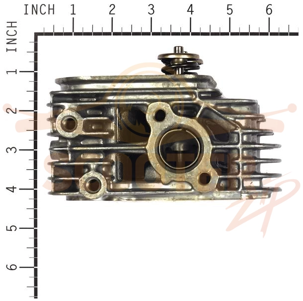 Головка цилиндра для двигателя Briggs & Stratton s/n 351447-1237-E1