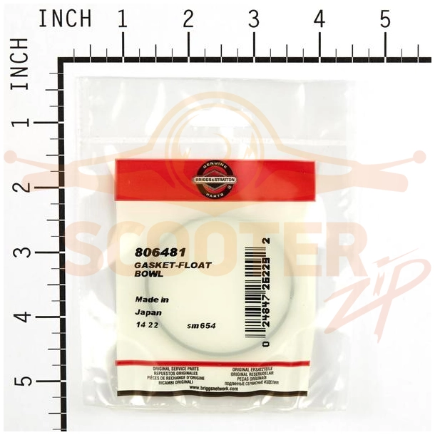 Прокладка карбюратора для двигателя Briggs & Stratton s/n 294777-1122-E1