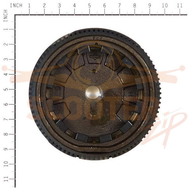 Маховик (до s/n 12071800) для двигателя Briggs & Stratton s/n 287776-1237-E1