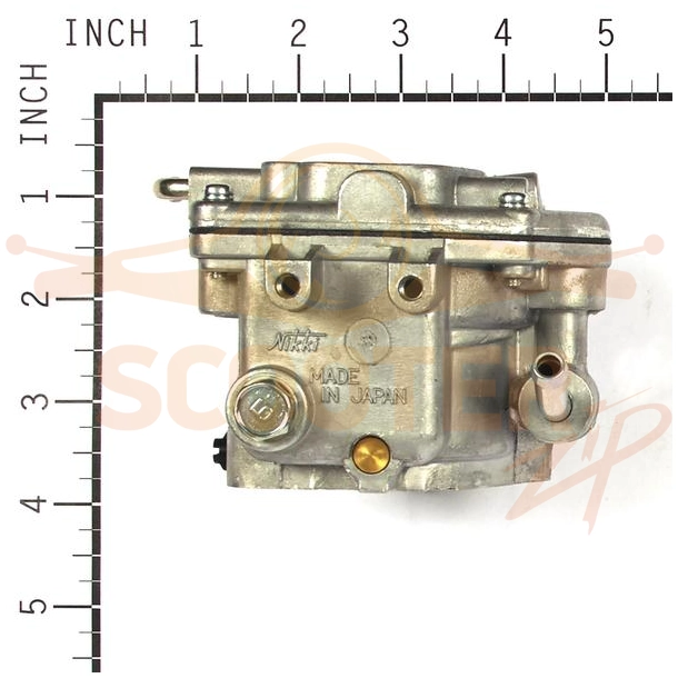 Карбюратор (до s/n 10010100) для двигателя Briggs & Stratton s/n 303442-1069-E1