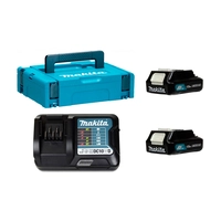 Набор Makita PSK MKP1WY122 (BL1016x2шт., DC10WD, кейс MAKPAC тип 1)