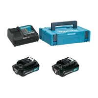Набор Makita PSK MKP1SA122 (BL1021Bx2шт., DC10SB, кейс MAKPAC тип 1)
