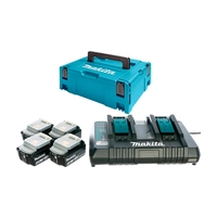 Набор Makita PSK MKP2PM184 (BL1840Bx4шт., DC18RD, кейс MAKPAC тип 2)
