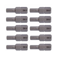 Бита (насадка) Makita HEX 4.0; 25 мм, E-form (MZ), 10 шт.