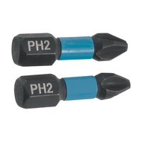 Бита (насадка) Makita PH2 Impact, 25 мм, C-form, 2 шт.