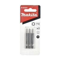 Бита (насадка) Makita T8, 50 мм, E-form (MZ), 3 шт.