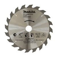 Диск 235x30/25/25.4x2.4x20T по дереву Makita