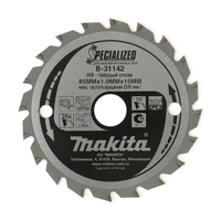 Диск 85x15x0.7x20T по дереву Makita