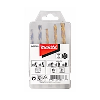 Набор сверл по дереву и металлу 1/4, 5 шт. Makita