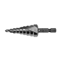 Сверло ступенчатое HSS с спиральным желобком, 4-20, 1 / 4 Makita
