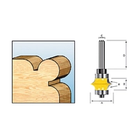 Фреза кромочная 28.6х15.9х8х32х2Т Makita