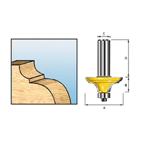 Фреза классическая 38.1х14.38х8х32х2Т Makita