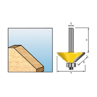 Фреза кромочная45°13х9,5х6х32х2Т Makita