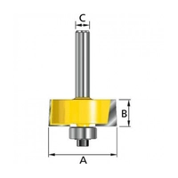 Фреза с подшипником 31.8х12.7х12х32х2Т Makita