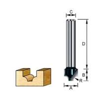 Фреза пазовая 12,7х9,5х8х32х2Т Makita