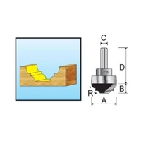 Фреза пазов. 35х14,28х12х50х2Т Makita