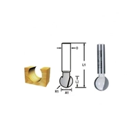 Шаровидная фреза 15,9х15,9х8х32х2Т Makita
