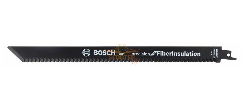 Пилки BOSCH для сабельной пилы S 1213 AWP Precision for Fiber Insulation 2шт 300 x 22 x 1,5
