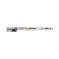Пилка BOSCH для лобзика U 1 AO Clean for Wood, HCS 3шт