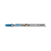 Пилка BOSCH для лобзика T 118 AF Flexible for Metal, BIM 5шт