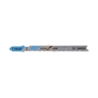 Пилка BOSCH для лобзика T 118 AF Flexible for Metal, BIM 3шт