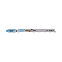 Пилка BOSCH для лобзика T 118 BF Flexible for Metal, BIM 5шт