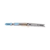 Пилка BOSCH для лобзика T 123 XF Progressor for Metal, HSS 100шт